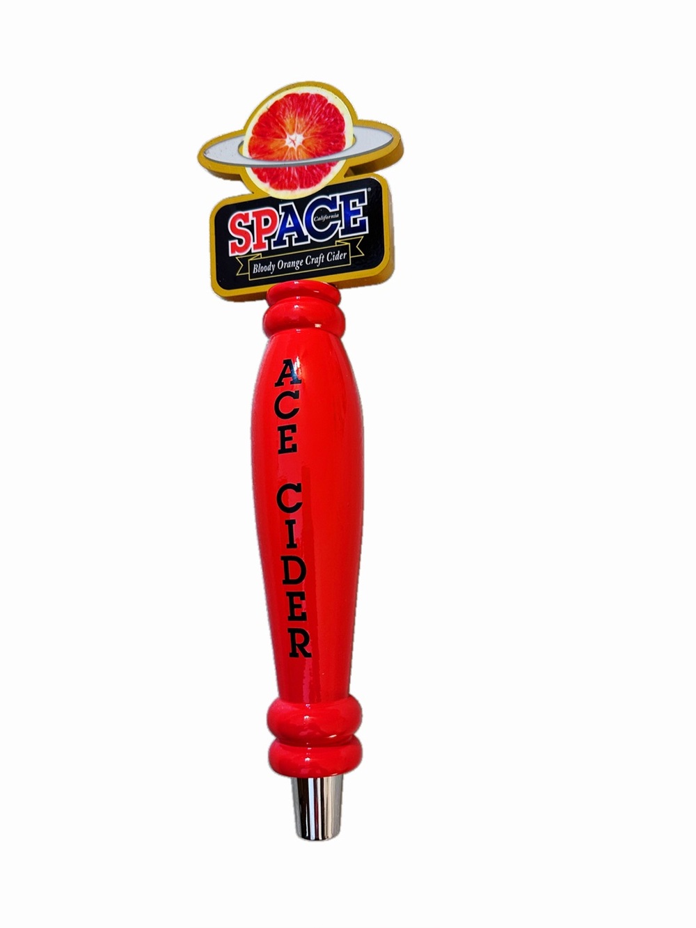 ACE Space Bloody Orange Craft Cider Beer Tap Handle New in Box